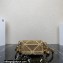 Prada Satin mini-bag with crystals 1BD329 Gold 2023