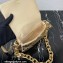 Prada Satin mini-bag with crystals 1BD329 Gold 2023