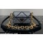 Prada Satin mini-bag with crystals 1BD329 Black 2023