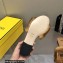 Fendi Baguette mink slides Brown 2023