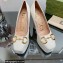 Gucci Heel 12cm Platform 3.5cm pumps with Horsebit White 2023
