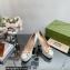 Gucci Heel 12cm Platform 3.5cm pumps with Horsebit White 2023