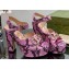 Gucci Heel 12cm Platform 3.5cm Sandals with Horsebit python print Pink 2023