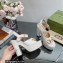 Gucci Heel 12cm Platform 3.5cm Sandals with Horsebit White 2023