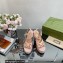 Gucci Heel 12cm Platform 3.5cm Sandals with Horsebit Pink 2023