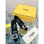 Fendi crystal logo pumps Suede Black 2023
