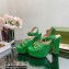 Gucci Heel 12cm Platform 3.5cm Sandals with Horsebit Green 2023