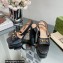 Gucci Heel Platform Sandals with Horsebit Black 2023