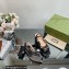 Gucci Heel Platform Sandals with Horsebit Black 2023