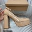 Gianvito Rossi Heel 11.5cm Platform 3.5cm Manila Pumps Leather Patent Nude 2023