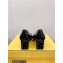 Fendi crystal logo pumps Patent Black 2023
