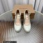 Gianvito Rossi Heel 11.5cm Platform 3.5cm Manila Pumps Leather White 2023