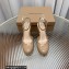 Gianvito Rossi Heel 11.5cm Platform 3.5cm Slingback Pumps Leather Patent Nude 2023