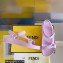 Fendi EVA Rubber Sandals Lilac 2023