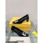 Fendi crystal logo pumps Patent Black 2023