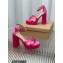 Gianvito Rossi Heel 11.5cm Platform 3.5cm Sheridan Sandals Satin Fuchsia 2023