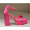Gianvito Rossi Heel 11.5cm Platform 3.5cm Sheridan Sandals Satin Fuchsia 2023