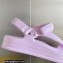 Fendi EVA Rubber Sandals Lilac 2023