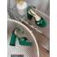 Gianvito Rossi Heel 11.5cm Platform 3.5cm Sheridan Sandals Satin Green 2023