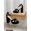 Gianvito Rossi Heel 11.5cm Platform 3.5cm Sheridan Sandals Suede Black 2023