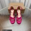 Gianvito Rossi Heel 11.5cm Platform 3.5cm Sheridan Sandals Suede Fuchsia 2023