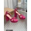 Gianvito Rossi Heel 11.5cm Platform 3.5cm Sheridan Sandals Suede Fuchsia 2023