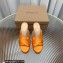 Gianvito Rossi Heel 11.5cm Platform 3.5cm Sheridan Mules Satin Orange 2023