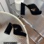 Gianvito Rossi Heel 11.5cm Platform 3.5cm Sheridan Mules Suede Black 2023