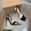 Gianvito Rossi Heel 10.5cm RIBBON STILETTO Sandals Black 2023