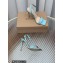Gianvito Rossi Heel 10.5cm RIBBON STILETTO Sandals Blue 2023