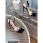 Gianvito Rossi Heel 10.5cm RIBBON CANDY Sandals Black 2023