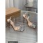 Gianvito Rossi Heel 10.5cm RIBBON CANDY Sandals Silver 2023