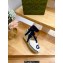 Gucci Heel 9.5cm cotton canvas espadrilles with ribbon tie 725836 White/Dark Blue 2023