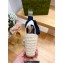 Gucci Heel 9.5cm platform Leather espadrilles sandals with ribbon tie 725834 White/Dark Blue 2023