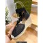 Gucci Heel 9.5cm platform Leather espadrilles with ribbon tie 725836 Black 2023