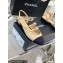 Chanel Leather Buckle Slingbacks Beige 2023