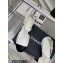 Chanel Heel 2cm Leather Round Toe Mary Janes White 2023