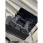 Chanel Heel 2cm Chain Lambskin Sandals G39645 Black 2023