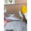 Fendi First Heel 9.5cm leather high-heeled slingbacks Silver 2023