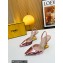 Fendi First sequin high-heeled slingbacks Pink 2023