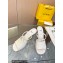 Fendi First leather high-heeled sandals White 2023