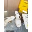 Fendi First leather high-heeled sandals White 2023
