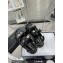 Chanel CC Logo Beach Sandals G40138 Black 2023