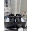 Chanel CC Logo Beach Sandals G40138 Black 2023