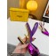 Fendi First sequin high-heeled slingbacks Purple 2023