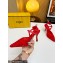 Fendi Colibrì Lite mesh high-heeled slingbacks Red 2023