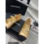 Chanel Lambskin and Calfskin Mary Janes G39514 Metallic Gold 2023