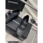 Chanel Lambskin and Calfskin Mary Janes G39514 Grained Black 2023