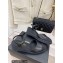 Chanel CC Logo Espadrilles Sandals Black 2023