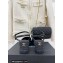 Chanel CC Logo Espadrilles Sandals Black 2023